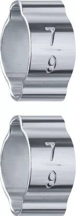 ЗУБР 7 - 9 мм, 2 шт, обжимной хомут, Профессионал (64929-07-09) купить в Когалыме