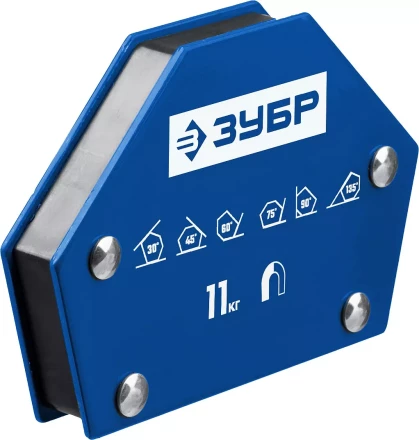 ЗУБР УМ-6, 11 кг, угольник магнитный для сварочных работ, Профессионал (40055-11) купить в Когалыме