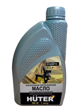 Масло моторное 5W-30 синтетическое для четырёхтактных двигателей Huter купить в Когалыме