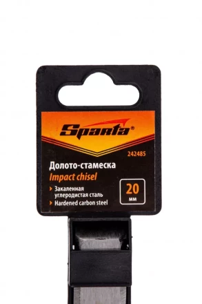 Долото-стамеска 20 мм, деревянная рукоятка// Sparta 242485 купить в Когалыме