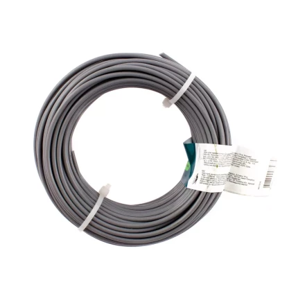 Леска для триммера круглая, армированная алюминием, 2.4 мм х 15 м, Россия Сибртех 961935 купить в Когалыме