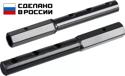 ЗУБР УД-2, НЕХ 23 - круг 30 мм, 2 шт., удлинитель (707107-2) купить в Когалыме