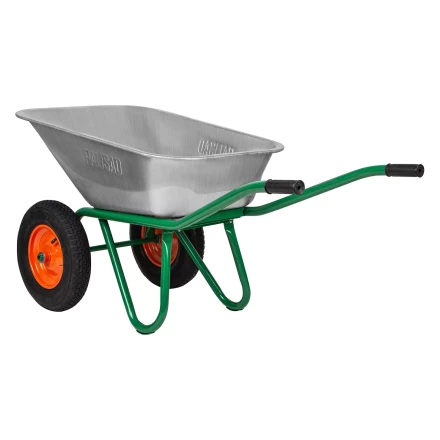 Тачка садово-строительная Palisad 689860, 2-х колесная, усиленная, грузоподъемность 320 кг, объем 100 л купить в Когалыме