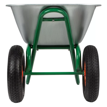 Тачка садово-строительная Palisad 689860, 2-х колесная, усиленная, грузоподъемность 320 кг, объем 100 л купить в Когалыме