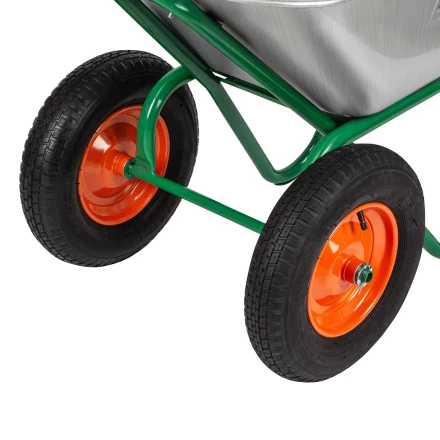 Тачка садово-строительная Palisad 689860, 2-х колесная, усиленная, грузоподъемность 320 кг, объем 100 л купить в Когалыме