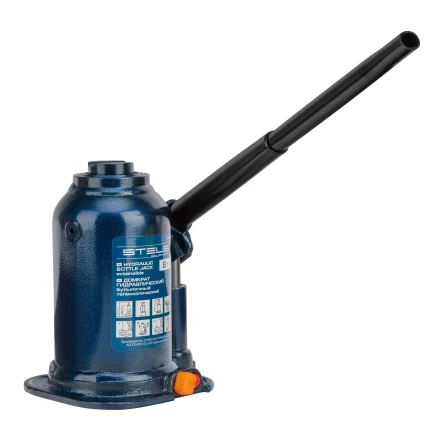 Домкрат гидравлический бутылочный телескопический Stels 51150, 8 т, подъем 180-410 мм купить в Когалыме