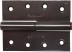 Петля дверная STAYER &quot;MASTER&quot; разъемная, цвет коричневый, левая, 100мм 37613-100-3L купить в Когалыме