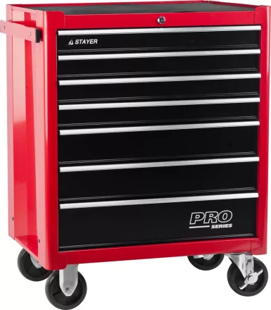 Тележка инструментальная STAYER "EXPERT", 7 ящиков, 688х458х885мм 38907-7 купить в Когалыме