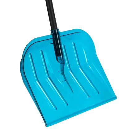 Лопата для уборки снега Palisad 61692, поликарбонат, 475х400х1385мм, алюминиевый черенок, ПВХ оплетка, LUXE купить в Когалыме