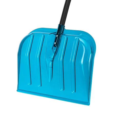 Лопата для уборки снега Palisad 61692, поликарбонат, 475х400х1385мм, алюминиевый черенок, ПВХ оплетка, LUXE купить в Когалыме