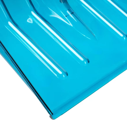 Лопата для уборки снега Palisad 61692, поликарбонат, 475х400х1385мм, алюминиевый черенок, ПВХ оплетка, LUXE купить в Когалыме