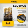 Набор сверл по металлу Denzel 723010, 1-13 мм, Р6М5К8-TiN, Golden Tip, 25 шт купить в Когалыме