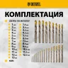 Набор сверл по металлу Denzel 723010, 1-13 мм, Р6М5К8-TiN, Golden Tip, 25 шт купить в Когалыме