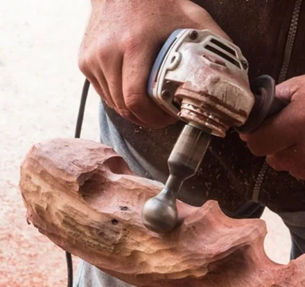 Шарообразная фреза MESSER 40х108хМ14  для объемно-фигурных работ по дереву купить в Когалыме