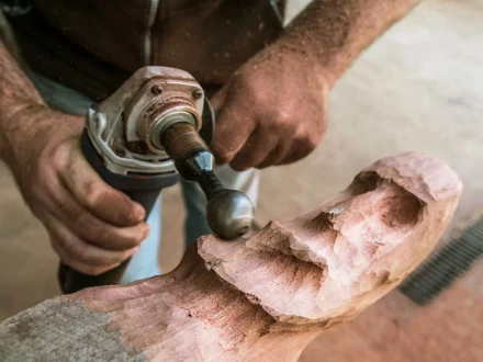 Шарообразная фреза MESSER 40х108хМ14  для объемно-фигурных работ по дереву купить в Когалыме