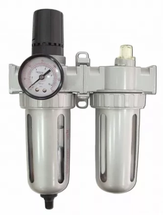 Фильтр/регулятор/лубрикатор 1/2" с автосливом SCORPIO купить в Когалыме