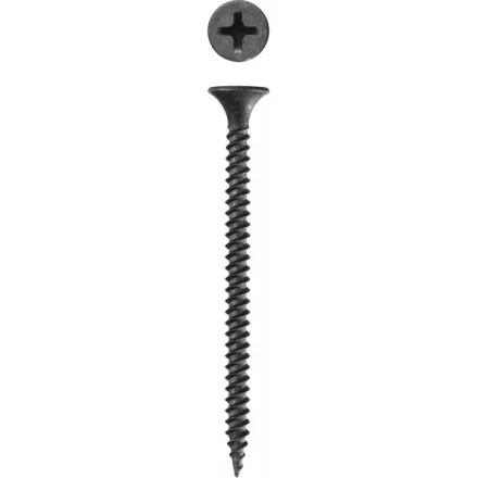 Саморезы фосфатированные с мелкой резьбой, гипсокартон-металл, ЗУБР 300016-35-055, PH2, 3,5 x 55 мм, 35 шт 300016-35-055 купить в Когалыме