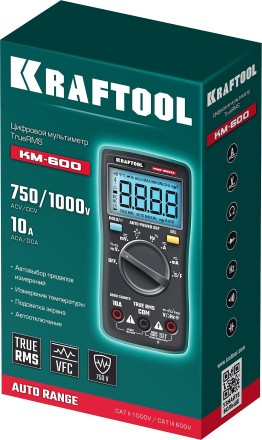 Мультиметр цифровой KM-600 59854 купить в Когалыме