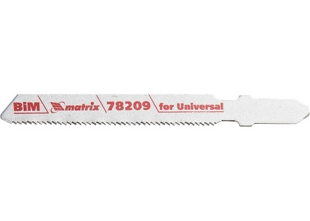 Полотна для электролобзика по металлу 3 шт T118AF 55 х 1,2мм Bimetal MATRIX Professional 78209 купить в Когалыме