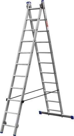 Лестницы алюминиевые двухсекционные серия ЭКСПЕРТ купить в Когалыме