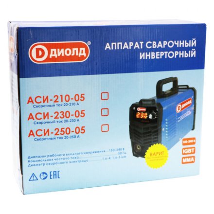 Аппарат сварочный инверторный Диолд АСИ 250-05 купить в Когалыме
