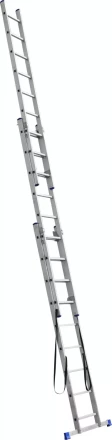 Лестница ЗУБР универсальная, трехсекционная со стабилизатором, 9 ступеней 38831-09 купить в Когалыме