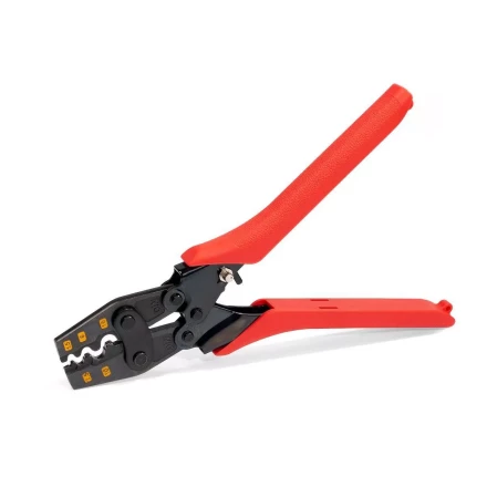 Пресс-клещи КВТ ПК-16у с матрицей для опрессовки неизолированных медных наконечников до 16 мм (64702) купить в Когалыме