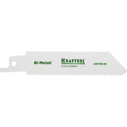 Полотно KRAFTOOL &quot;INDUSTRIE QUALITAT&quot;, S522EF, для эл/ножовки, Bi-Metall, по металлу, шаг 1,4мм, 80мм 159755-08 купить в Когалыме