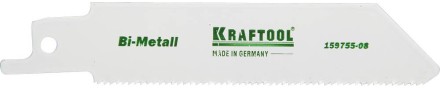 Полотно KRAFTOOL &quot;INDUSTRIE QUALITAT&quot;, S522EF, для эл/ножовки, Bi-Metall, по металлу, шаг 1,4мм, 80мм 159755-08 купить в Когалыме
