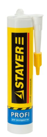 Клей монтажный STAYER Professional, для молдингов и панелей, 280мл 41327 купить в Когалыме