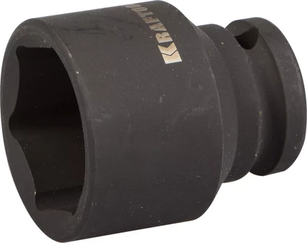 Торцовая головка KRAFTOOL "INDUSTRIE QUALITAT" ударная (1/2"), FLANK, Cr-Mo, фосфатированная, 30 мм 27940-30_z01 купить в Когалыме