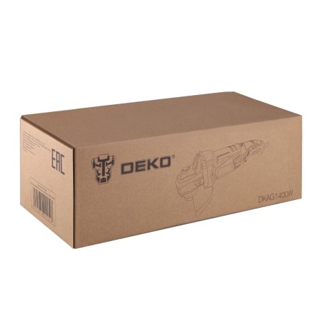 Углошлифовальная машина УШМ DEKO DKAG1400W, 063-2201 купить в Когалыме