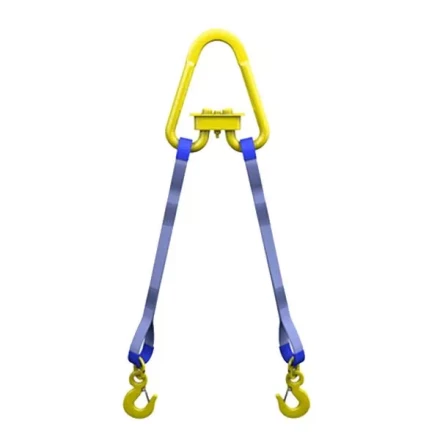 Строп текстильный двухветвевой 2СТ 2 т L=2 м РА 80 мм Звено РТ-3 купить в Когалыме