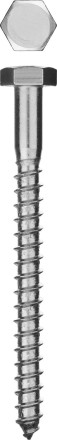 Шурупы ЗУБР &quot;МАСТЕР&quot; с шестигранной головкой, оцинкованные, 8x80мм, 50шт 4-300451-08-080 купить в Когалыме