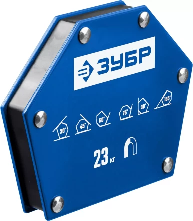 ЗУБР УМ-6, 23 кг, угольник магнитный для сварочных работ, Профессионал (40055-23) купить в Когалыме