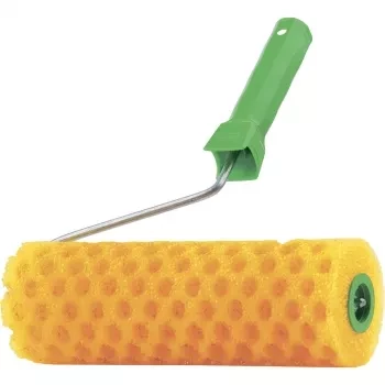 Валик "СТРУКТУРНЫЙ" поролоновый с ручкой, "горошек", 240 мм СИБРТЕХ 80238 купить в Когалыме