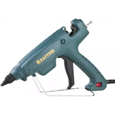 Пистолет клеевой (термоклеящий) "PRO", KRAFTOOL 06843-220-12, эл, двухкомп корпус, рабоч темп 193град, выход клея 1,2кг/час, d=12мм, 220Вт 06843-220-12 купить в Когалыме