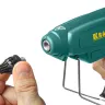 Пистолет клеевой (термоклеящий) "PRO", KRAFTOOL 06843-220-12, эл, двухкомп корпус, рабоч темп 193град, выход клея 1,2кг/час, d=12мм, 220Вт 06843-220-12 купить в Когалыме