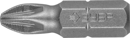 ЗУБР 2 шт, PZ2, 25 мм, кованые биты (26003-2-25-2) купить в Когалыме