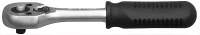 Ключ-трещотка 1/4" с переключателем CrV хромированный MATRIX MASTER 14010