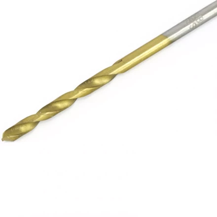 Сверло по металлу 3,8мм HSS нитридтитановое покрытие цилиндрический хвостовик MATRIX 717380 купить в Когалыме