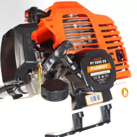 Триммер бензиновый PATRIOT PT 5555ES Country неразборная штанга купить в Когалыме