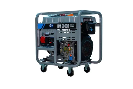 Генератор дизельный TOR KM9000D 9,0 кВт 380В/3 кВт 220В 20 л с электростартером 1025966 купить в Когалыме