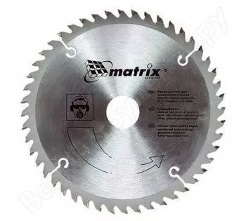 Пильный диск по дереву 130 х 20мм 24 зуба + кольцо 16/20  MATRIX  Professional 73202 купить в Когалыме