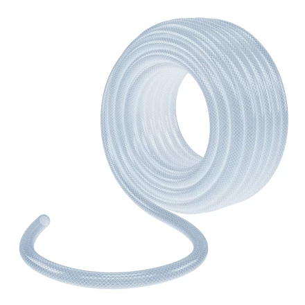 Шланг поливочный прозрачный армированный Palisad 3-х слойный, 1/2", 15 м, 67360 купить в Когалыме