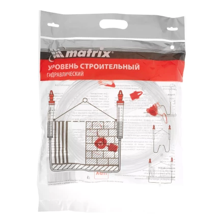 Гидроуровень Matrix 37092, удлиненная колба, рельефная градуировка, 10м купить в Когалыме