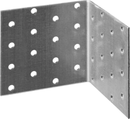 Крепежный угол ЗУБР "МАСТЕР" равносторонний, 80х80х80мм, 1шт 310206-080-080 купить в Когалыме