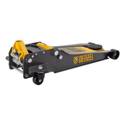 Домкрат гидравлический подкатной Denzel 51271, 3 т, 85-610 мм, быстрый подъем, низ. подхват, проф, SUV купить в Когалыме