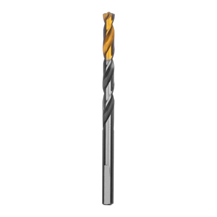 Сверло спиральное по металлу Denzel 6,5 x 93мм, Р6М5, Golden Tip, многогранная заточка, 718279 купить в Когалыме