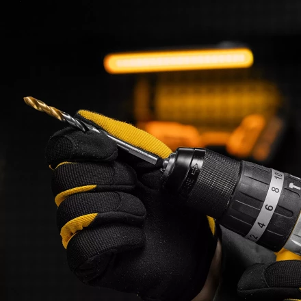 Сверло спиральное по металлу Denzel 6,5 x 93мм, Р6М5, Golden Tip, многогранная заточка, 718279 купить в Когалыме